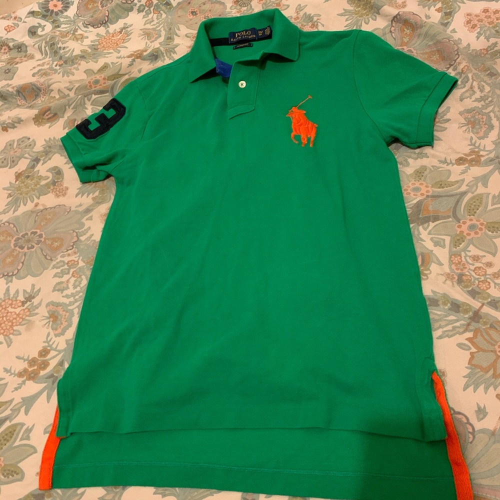 Green&Orange Polo Shirt